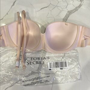 Victoria's Secret Light Pink Strapless Bra